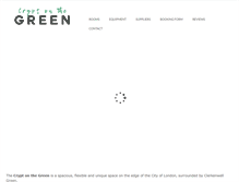 Tablet Screenshot of cryptonthegreen.com